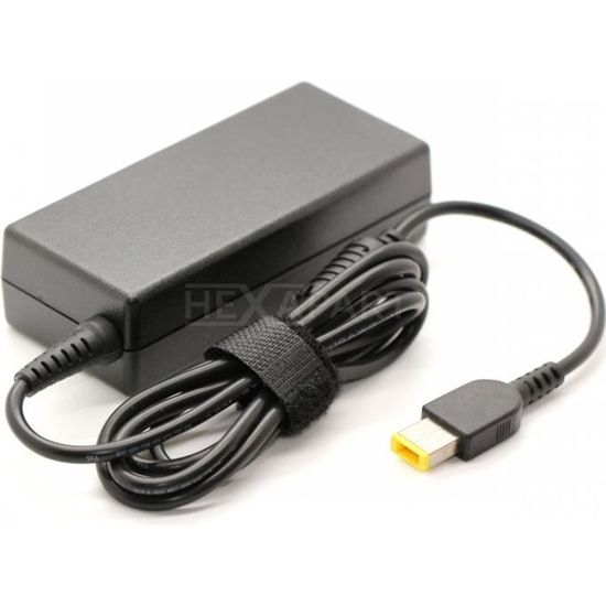 Lot De 50 Chargeurs Pour Ordinateur Portable Lenovo – 20V 3,25A 65W – USB Type Pointe Jaune