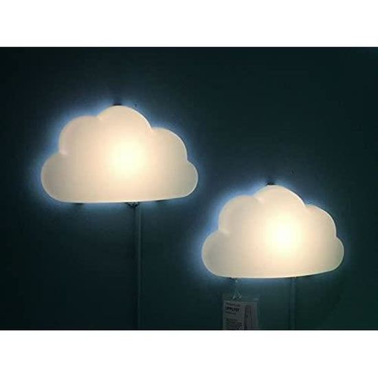 Ikea Upplyst Applique Murale Led Nuage Blanc Chambre D Enfant Cdiscount Maison