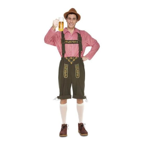 Costume Gonflable Bavarois Sur Ses Epaules - Super Insolite