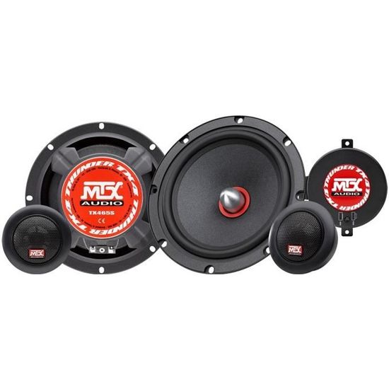 DriSentri Lot De 2 Haut-parleurs Audio De Voiture De 16,5 Cm, 600 W, 2