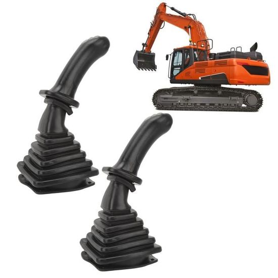 ATUOTPO Poignée de joystick 218-6118 2186118 compatible avec chargeuse compacte Cat 216B 226B 232B 242B 257B 267B Compatible avec moteur Caterpillar 3024C 3034 3044C C2.2 C3.4