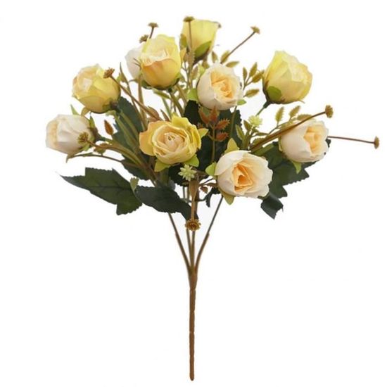 10/50/100Pcs Artificielle Rose Fleurs Têtes Pour Maison Mariage Fête Décoration Cadeaux