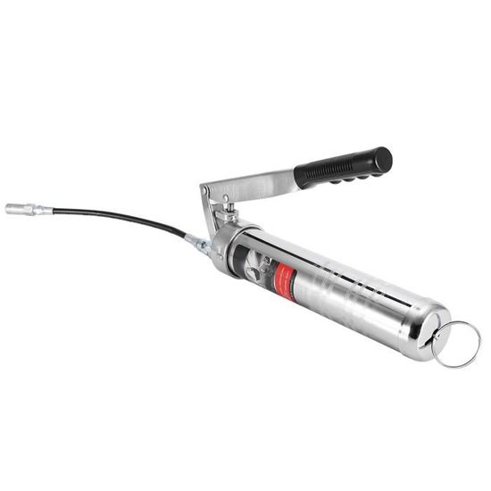 Pistolet à graisse avec flexible et agrafe - Mastra Pumps