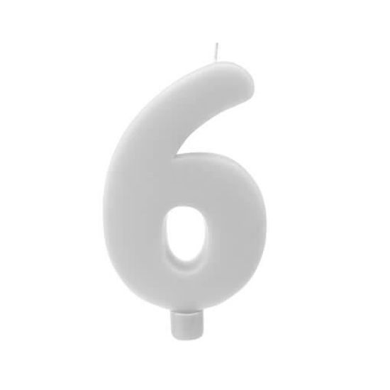 Grande Bougie 6ans Blanche Anniversaire X1 Ref Bga1007 Achat Vente Bougie Anniversaire Cdiscount