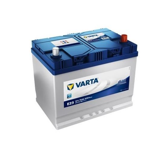 VARTA Batterie Auto E23 (+ droite) 12V 70AH 630A - Cdiscount Auto