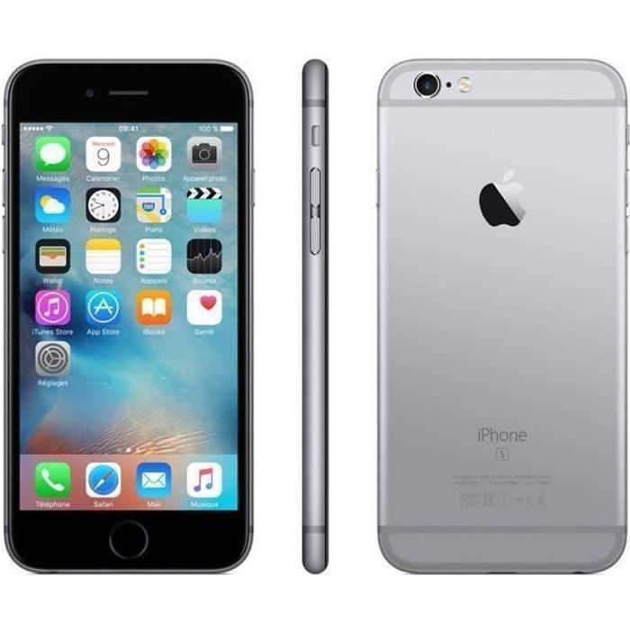 APPLE Iphone 6s 32Go Gris sidéral - Reconditionné - Très bon état