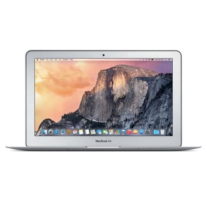 Apple Macbook Air 13'' Core I5 4go 128gb Ssd (mjve2y/a) Argent - Qwerty Es