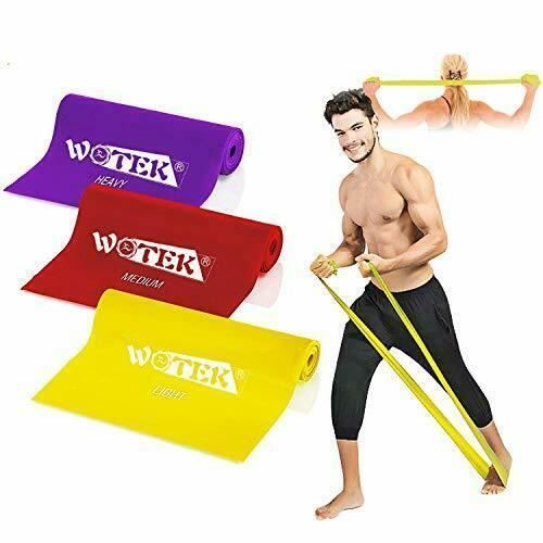 WOTEK Bande Élastique Fitness Élastique Musculation Bande de Resistance Élast...