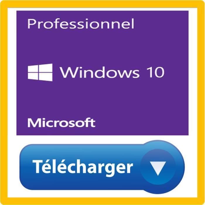 Windows 10 fr en telechargement - Seulement Email PRODUIT