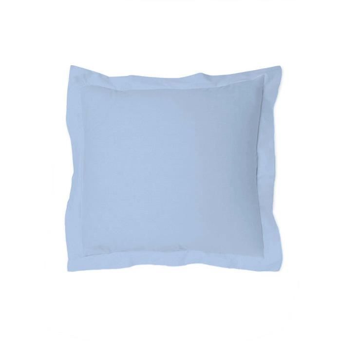 Taies d'oreiller- 63x63 - Bleu ciel