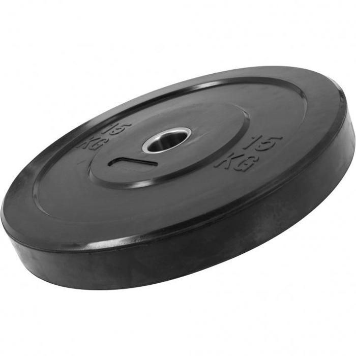 Poids Disques en Caoutchouc avec Absorbeur de choc – bumper plates de 15 KG