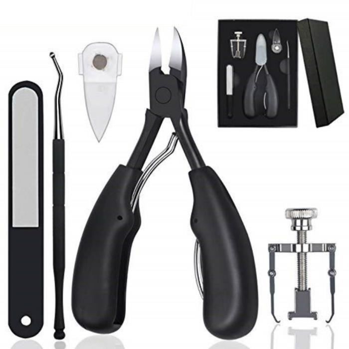 Ongles Incarnés Coupe-ongles Kit De 5 Pcs Manucure Pédicure Professionnel En Inox Coupe-ongles Coupe D'ongles Outil