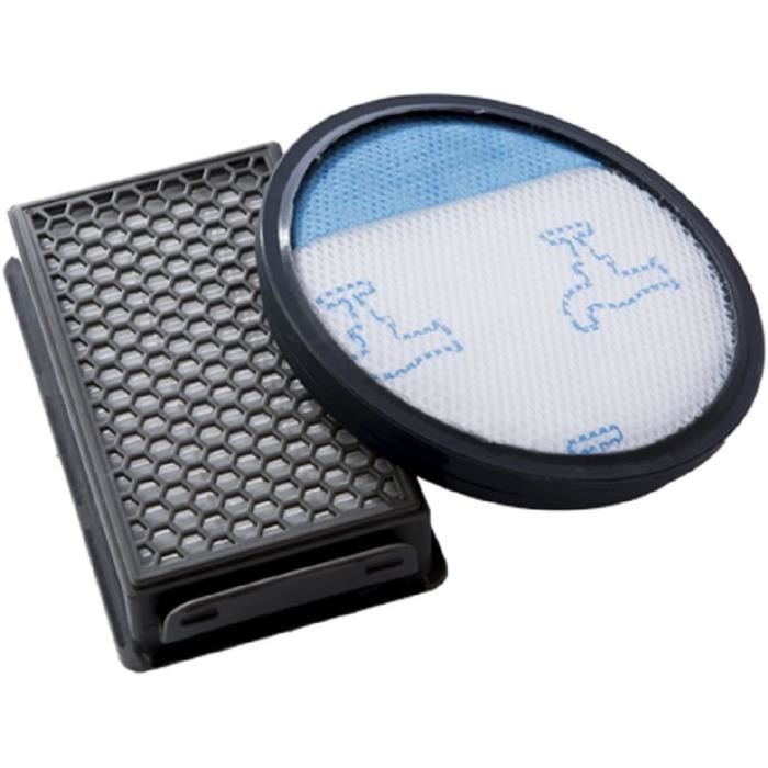 Green Label Kit de Filtres pour les Aspirateurs Rowenta, Moulinex, Tefal Compact Power Cyclonic (Alternative à ZR005901)