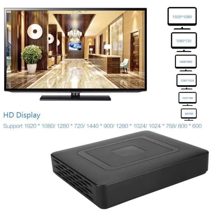 CCTV de sécurité 4 canaux 4CH AHD-CVI-TVI-DVR-NVR Enregistreur vidéo en temps réel 5-en-1 100-240V UKMKK54