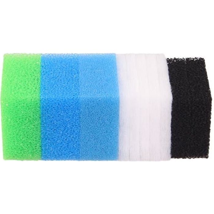 Entretien aquarium,Ensemble éponge filtre d'aquarium Compatible pour Juwel Compact - Bioflow 3.0 - M (1x fin, 1x - Type 1 Set