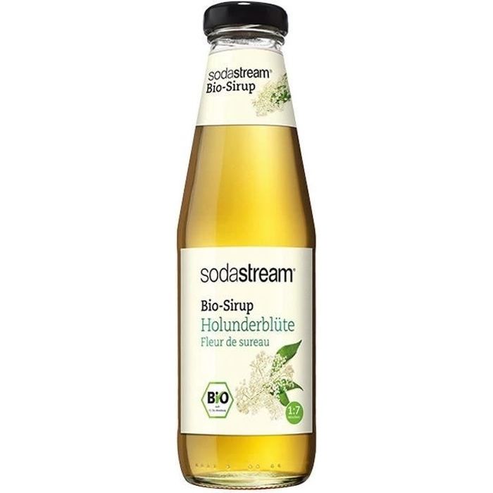 SODASTREAM - Sirop Bio fleur de sureau 500ml