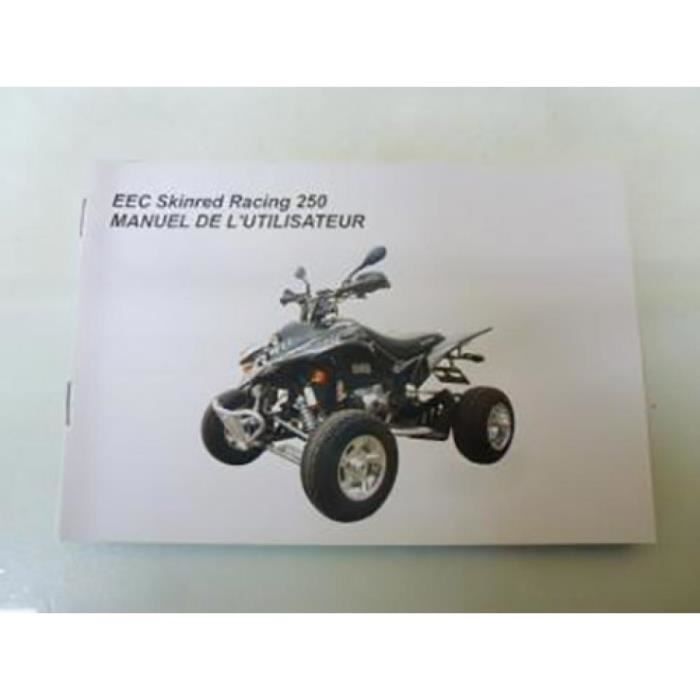 Manuel du propriétaire utilisateur quad Henot sport 250 Skinred racing
