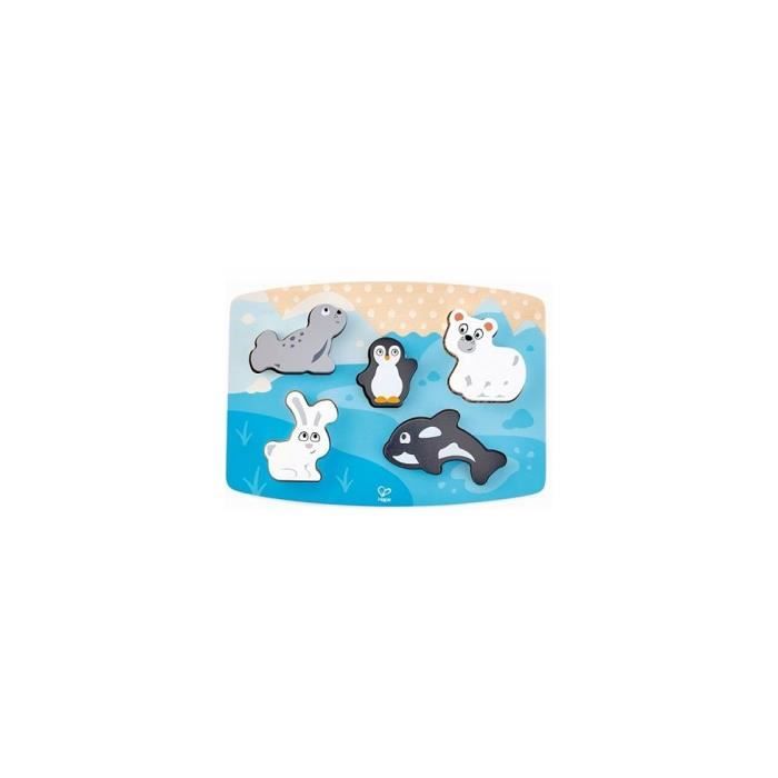 Puzzle Tactile Animaux Polaires