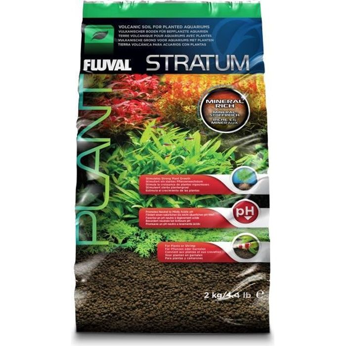 Substrat StratumFL plantes/crevet.,4kg