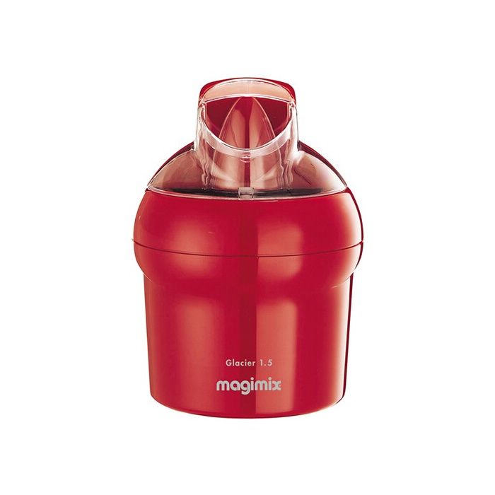 Magimix Glacier 11669 - Sorbetière - 15 W - 1,5 L - Rouge