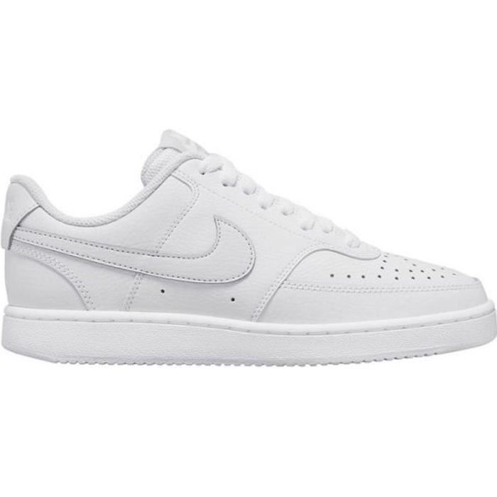 NIKE Baskets Court Vision Low Blanc Homme