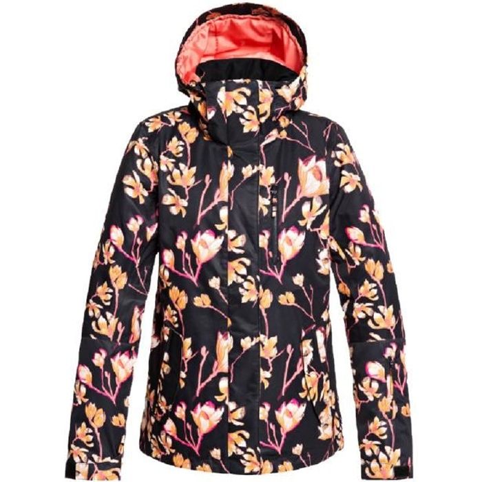 Blouson de ski noir femme Roxy Torah Bright