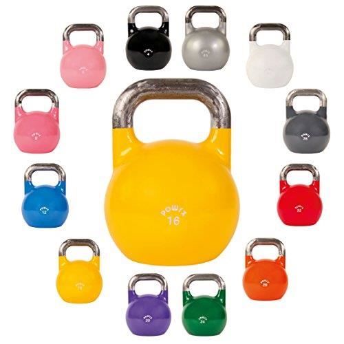 Kettlebell de compétition ( 16kg, Jaune)