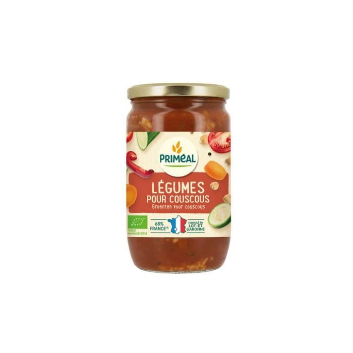 Légumes pour couscous - 660 g 650 g PRIMÉAL