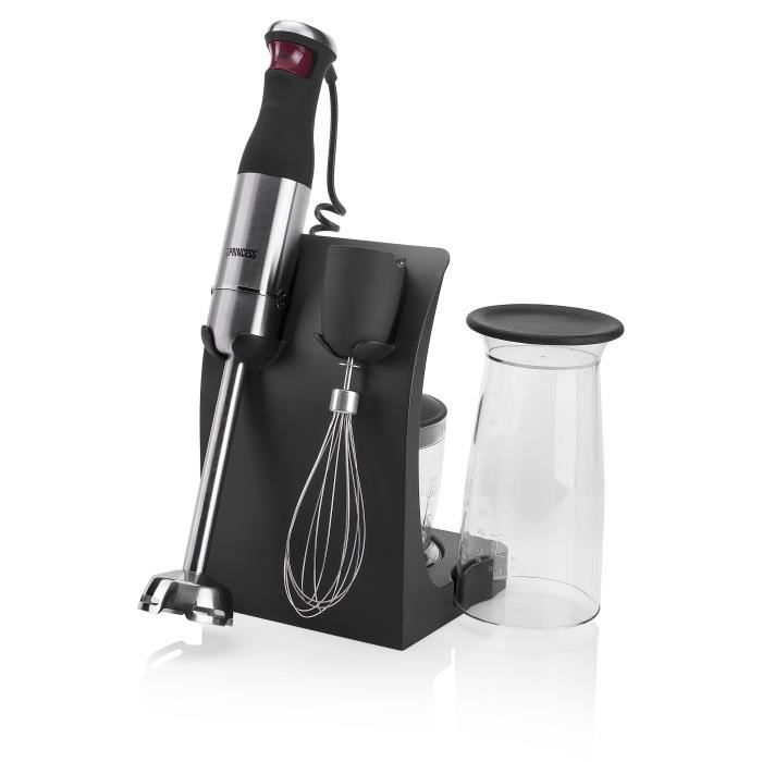PRINCESS 221215 Mixeur plongeant avec hachoir - Noir