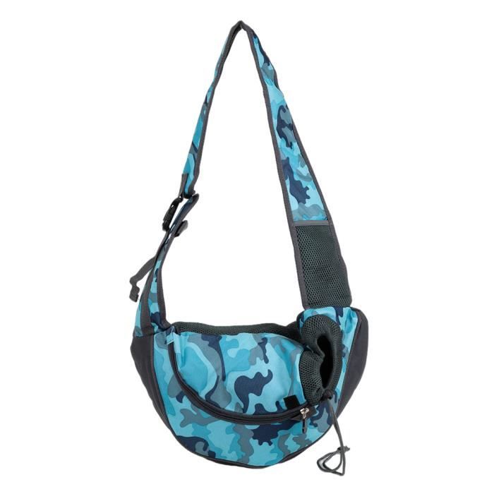 Carrier de chien Slings Portable Voyage respirant Voyage Porte-épaules Chiot Bandoulière Tote L