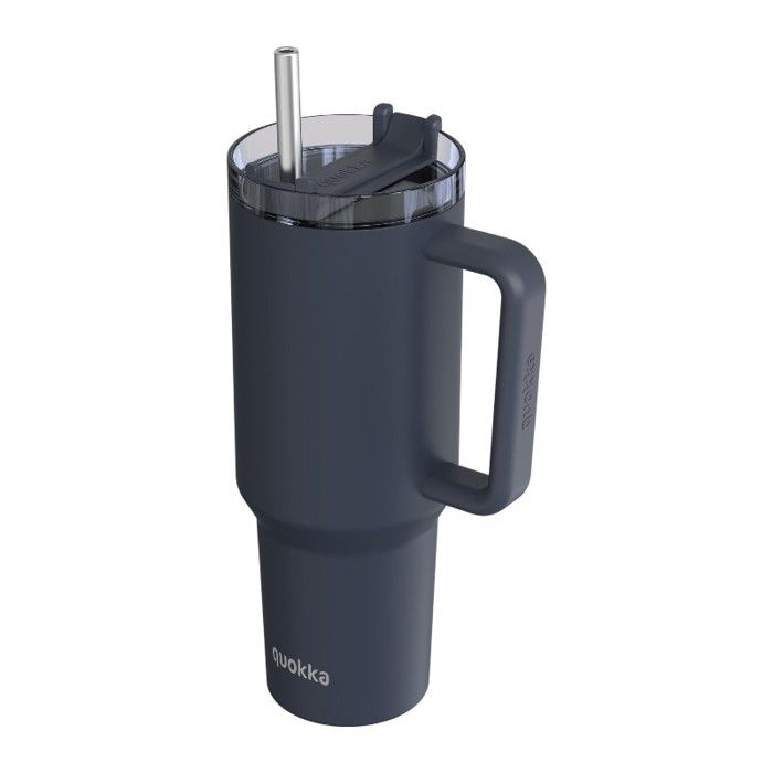 Tasse isotherme - QUOKKA - Stream - 1200 ml - Acier inoxydable - Paille réutilisable Tasse isotherme - QUOKKA - Stream - 1200 ml - Acier inoxydable - Paille réutilisable