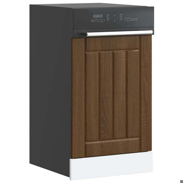 Façade De Porte Lave-vaisselle Lyon – Panneau Chêne Sonoma 59,5 X 3 X 67 Cm