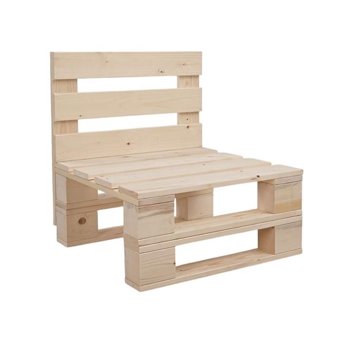 fauteuil canapé style palette 80x61 cm bois dépicéa rustique pour jardin bar ou taverne fauteuil canapé style palette 80x61 cm bois dépicéa rustique pour jardin bar ou taverne