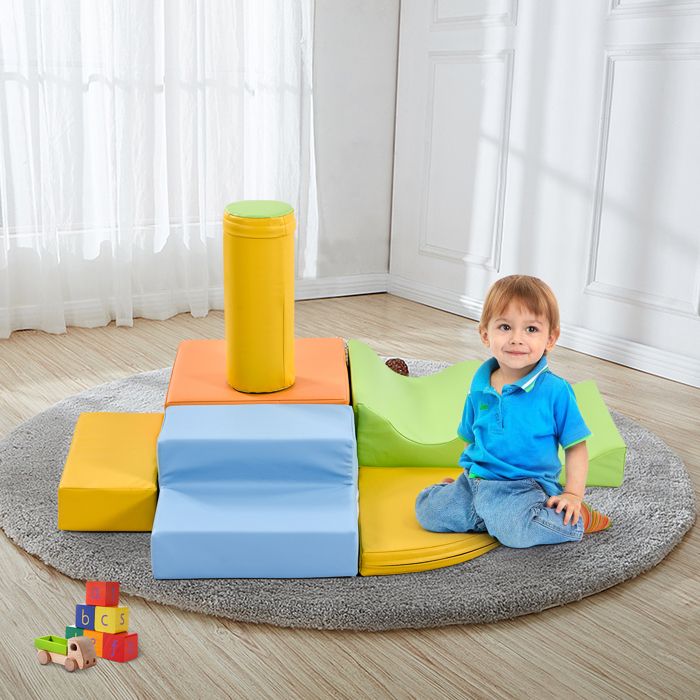 Blocs de construction géants en 6 pièces pour jouer et grimper. Grands ...