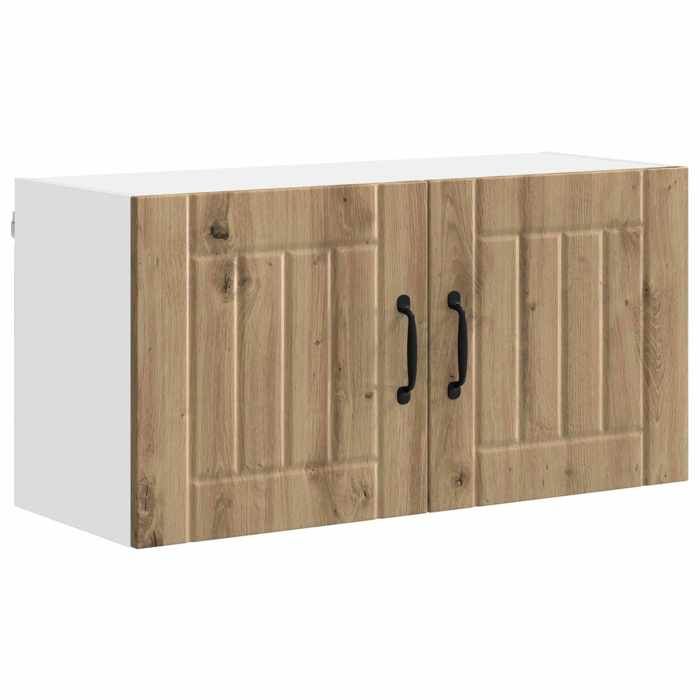 En solde Buffet de cuisine( 1 pc) Meuble bas/Armoire rangement Chêne artisanal 80x31x40 cm A1710