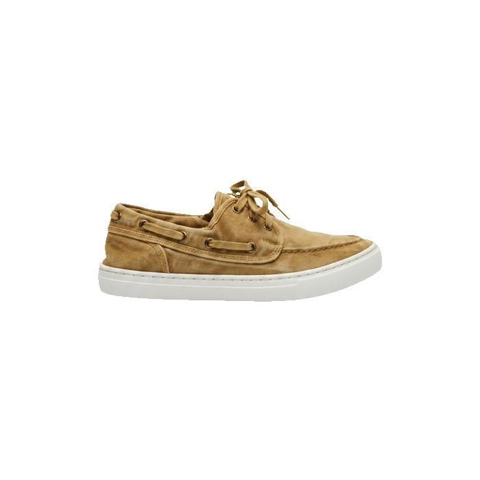 CIENTA CIENTA - Baskets en toile 87777 - moutarde - Jaune - 40 - Chaussures Homme