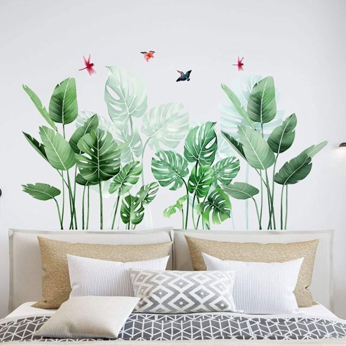 Film fenêtre anti-regard - Unbrand - Floral - 60x200 cm - Dépoli - Repositionnable - Sans adhésif - Protection UV 97%