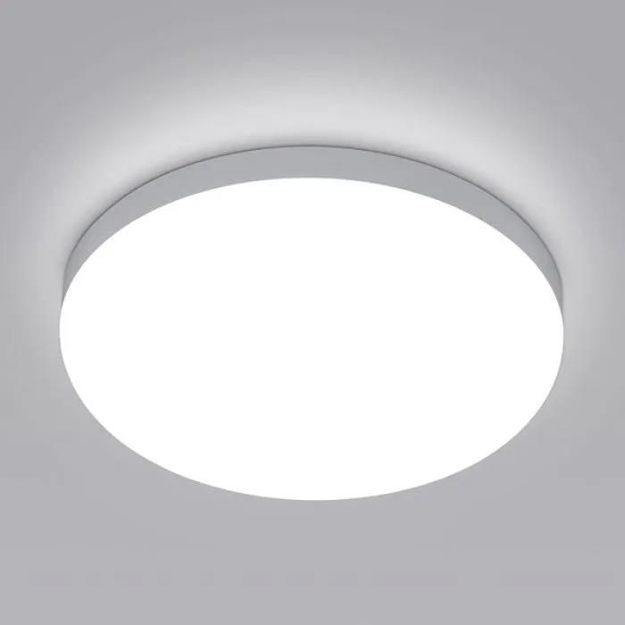 Plafonnier LED moderne 32W 6500K IP54 étanche luminaire blanc pour salle de bain cuisine ou salon (Blanc) blanc PLAFONNIER