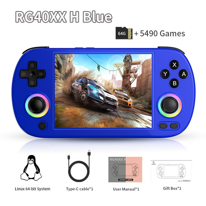 RG40XX H console portable rétro JEU VIDEO CONSOLE RETRO - vue 4