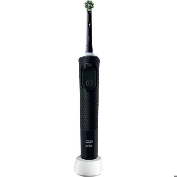 Brosse à dents électrique - ORAL-B - Vitality Pro - Rotatif/oscillant - Noire - Minuterie intégrée