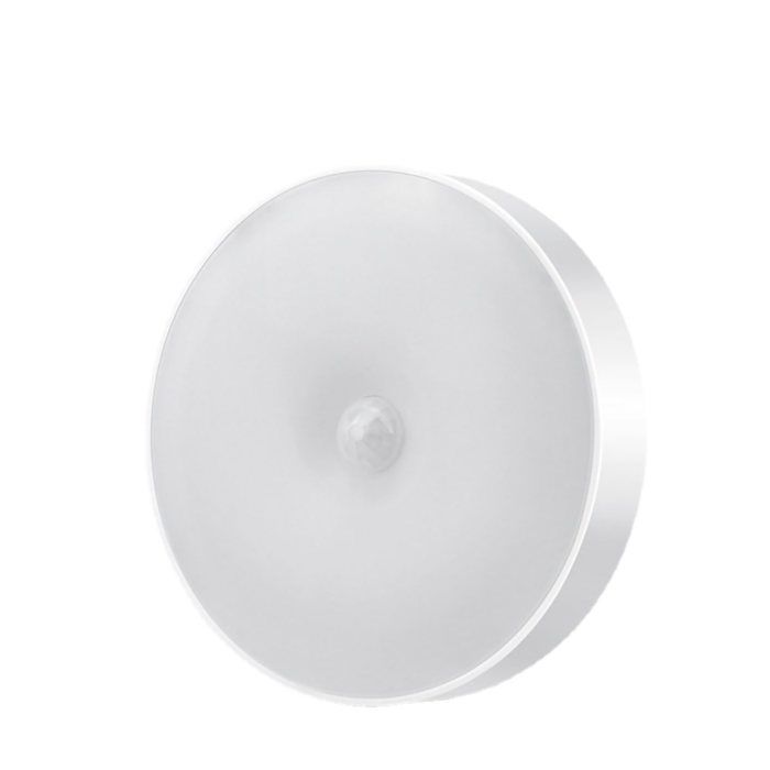 Veilleuse LED ronde lampe blanche chaude rechargeable USB fixation murale pour chambre chambre d ACCESSOIRES FABRICATION MAISON