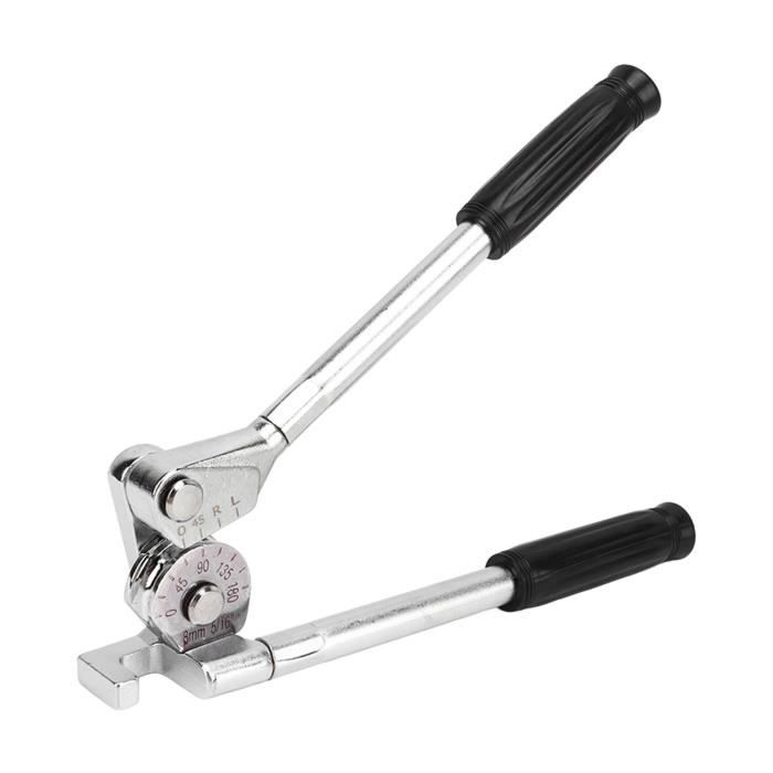 Cintreuse Tube Manuelle - Pour Tuyaux 3, 4, 6 Mm, Réglable 45° à 90°, Alliage Aluminium