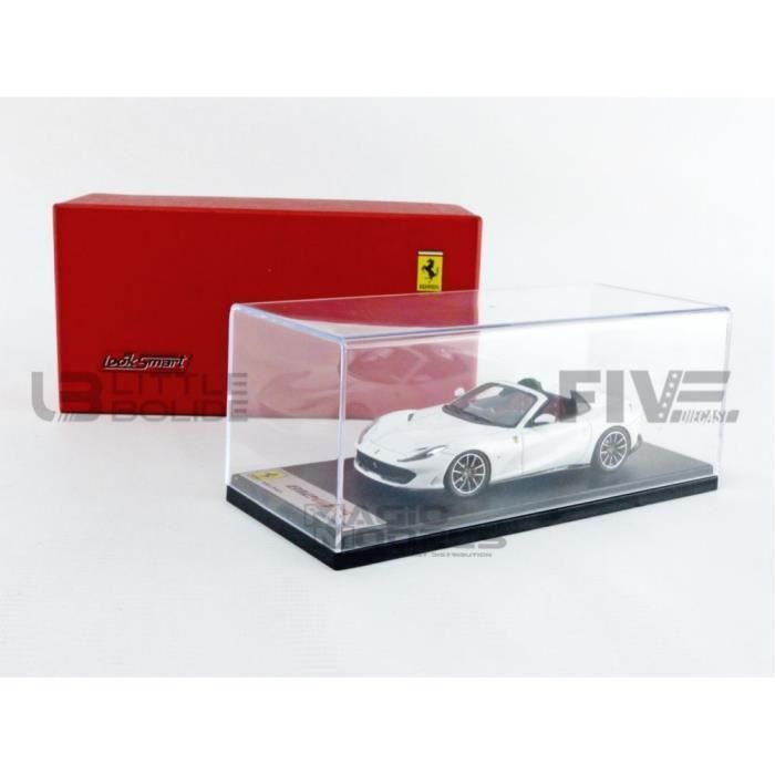 LOOKSMART LS516C Ferrari 812 GTS Cabriolet Blanc Cervino 1/43 Voiture Miniature