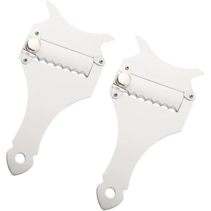 Ensemble Gadgets Cuisine Pisol 6 Pièces - Râpe, éplucheur, Coupe-pizza, Broyeur Ail...