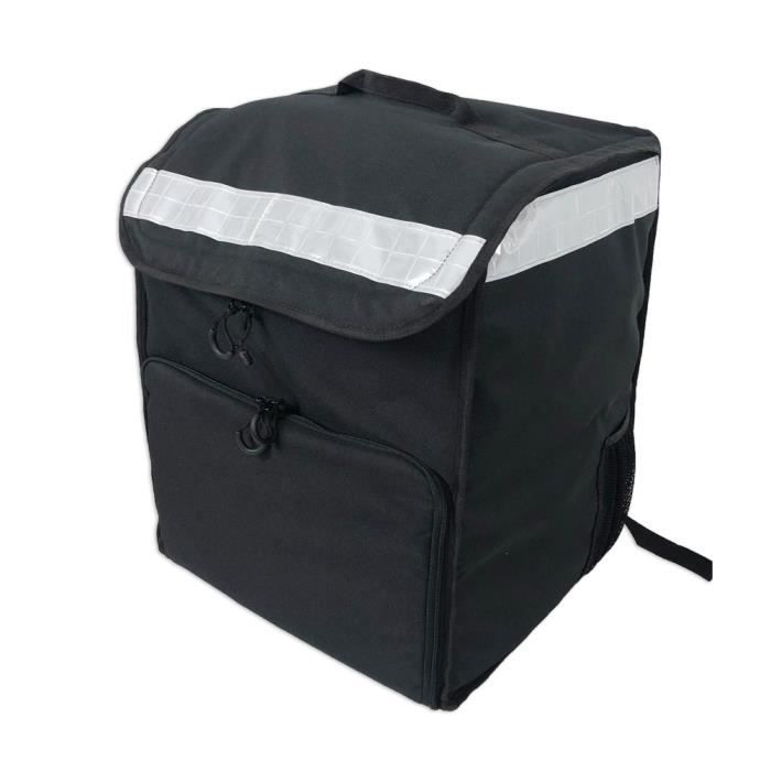 Sac de livraison pour coursier Uber Eats (sans logo) H46xL35xL35