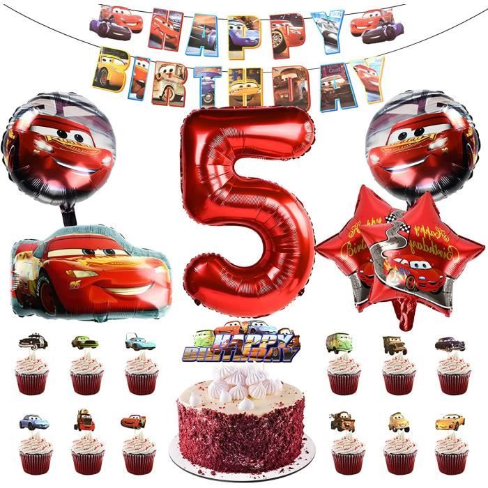 Ballons Train Anniversaire Décoration Voiture Ballons