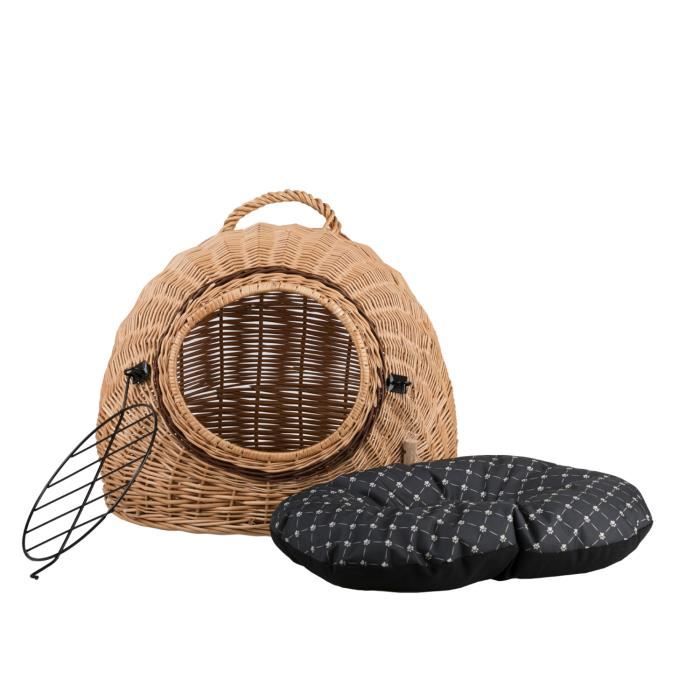 Comparer les prix de Cage de transport pour les chats et les chiens  en osier naturel