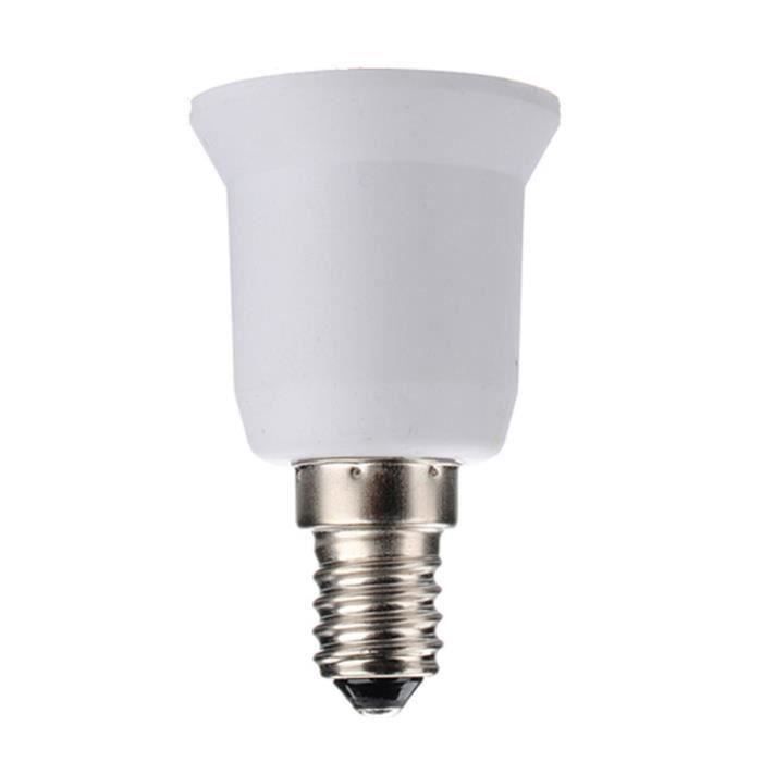Adaptateur Douille E14 à E27 Ampoule Lampe Culot Eclairage My00986 -  Cdiscount Maison