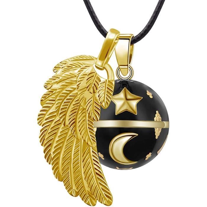 Collier Bola Grossesse AEONSLOVE Arbre De Vie - Pendentif Musique Carillon Pour Femme Enceinte - Cadeau Original Chaîne 114cm