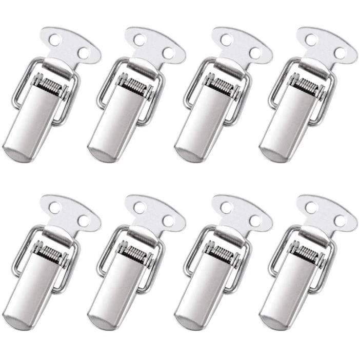 EXLECO 4Pcs Loquet à Bascule Acier Inox Loquet De Serrage Fermeture